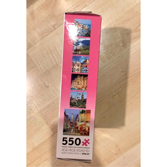 Paris, France Around the World 550 Piece Puzzle Never been opened - Picture 3 of 5